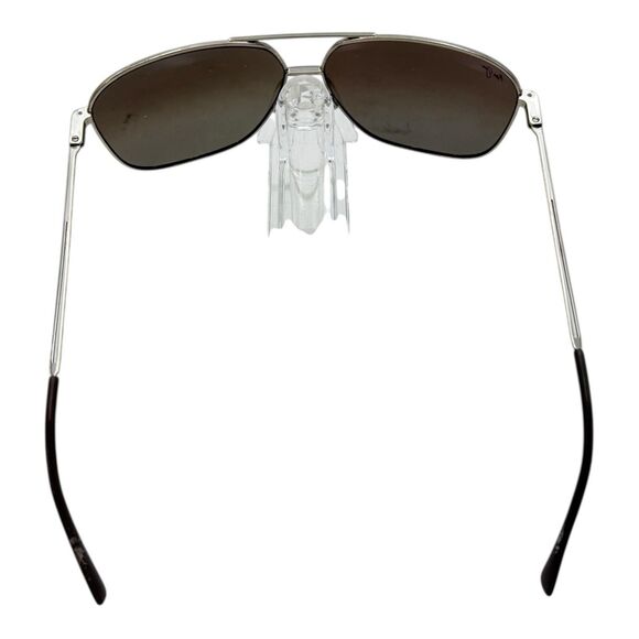 MAUI JIM KAMI MJ 778-06A GUNMETAL BLUE TO BLACK POLARIZED AVIATOR SUNGLASSES - Picture 6 of 12